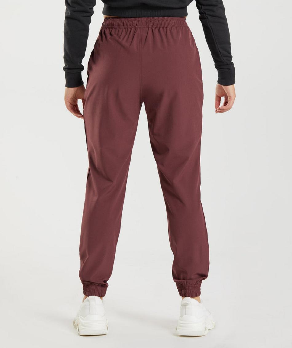 Gymshark Training Woven Ženske Jogger Hlače Roze Smeđe | HR 4119NWY